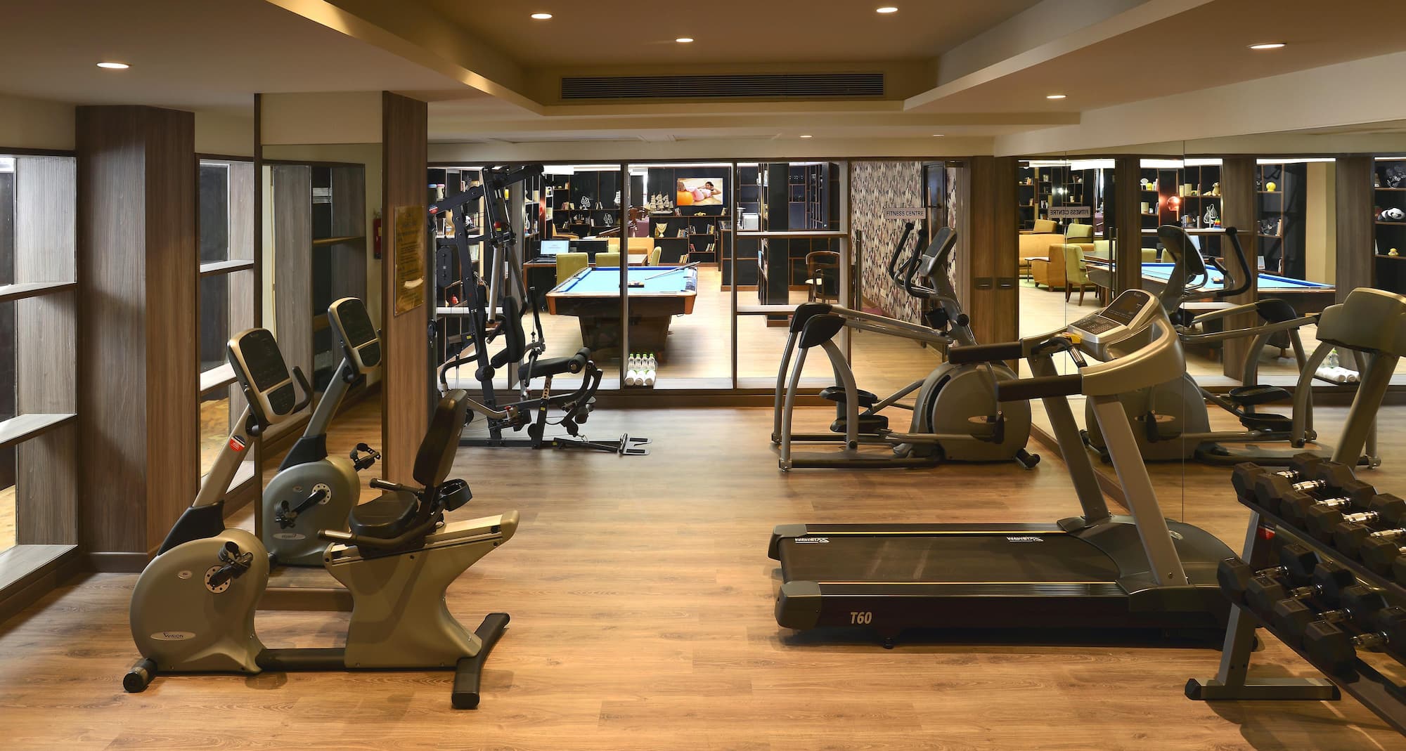 The Muse Sarovar Portico Kapashera New Delhi - gym
