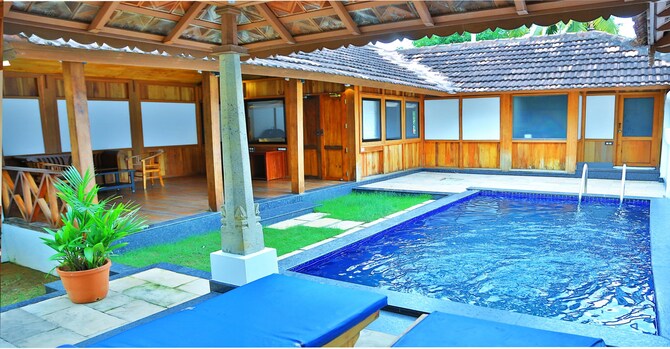 Estuary Sarovar Portico Poovar - Pool Villa