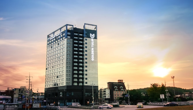 GOLDEN TULIP EVER YONGIN - GOLDEN TULIP EVER YONGIN EXTERIOR NIGHT VIEW