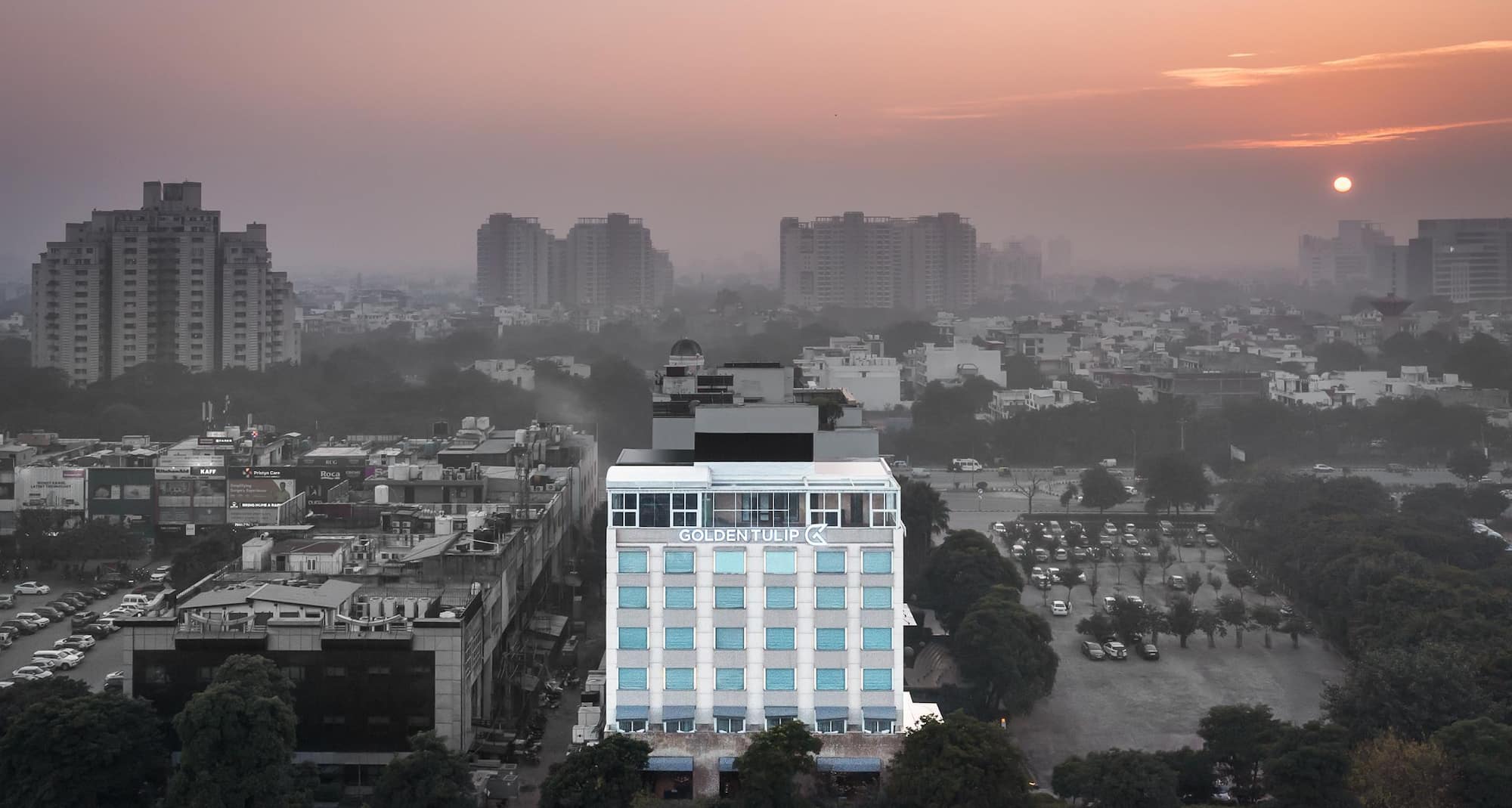 GOLDEN TULIP GURGAON (sector 29) - ARIEL VIEW GOLDEN TULIP WEB RESO