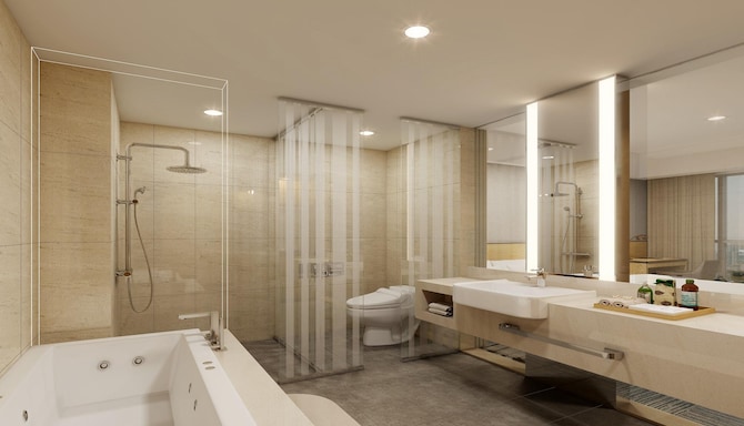 GOLDEN TULIP INCHEON AIRPORT HOTEL & SUITES - Deluxe Corner Family Bathroom