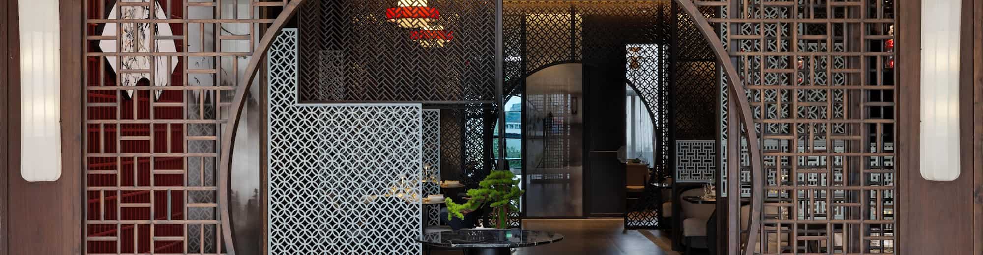 Golden Tulip Kin-Oasis Kinshasa - Chinese Restaurant Entrance