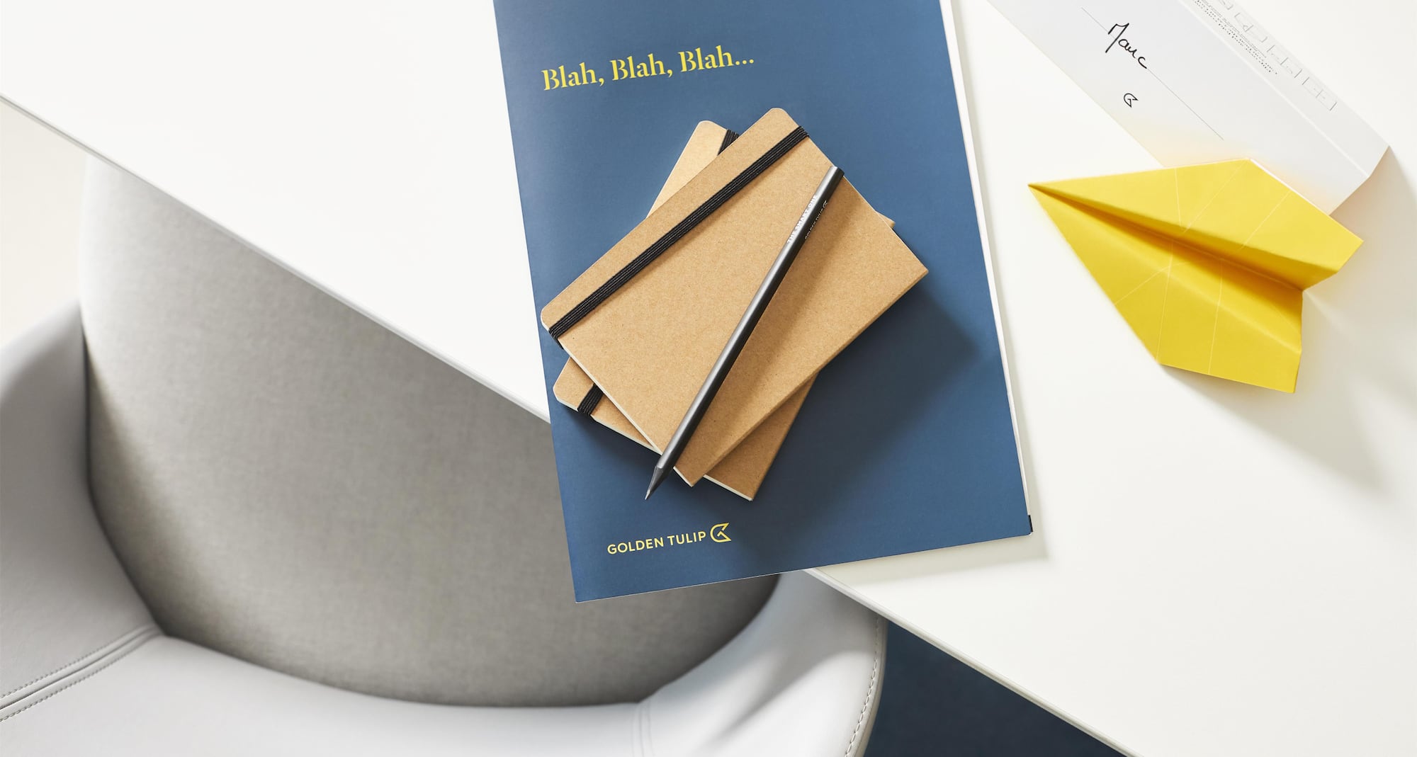 Golden Tulip Marseille Euromed - meeting name card sales folder