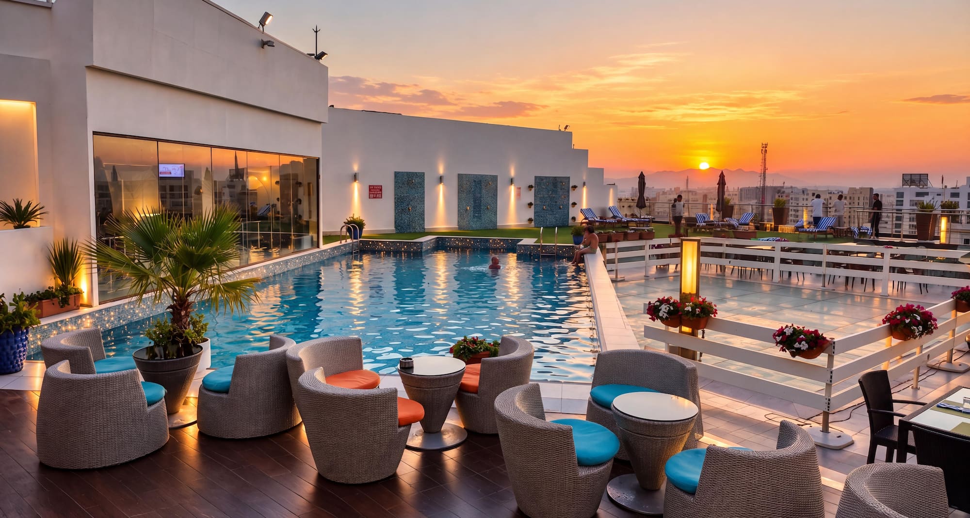GOLDEN TULIP MUSCAT - Poolansicht