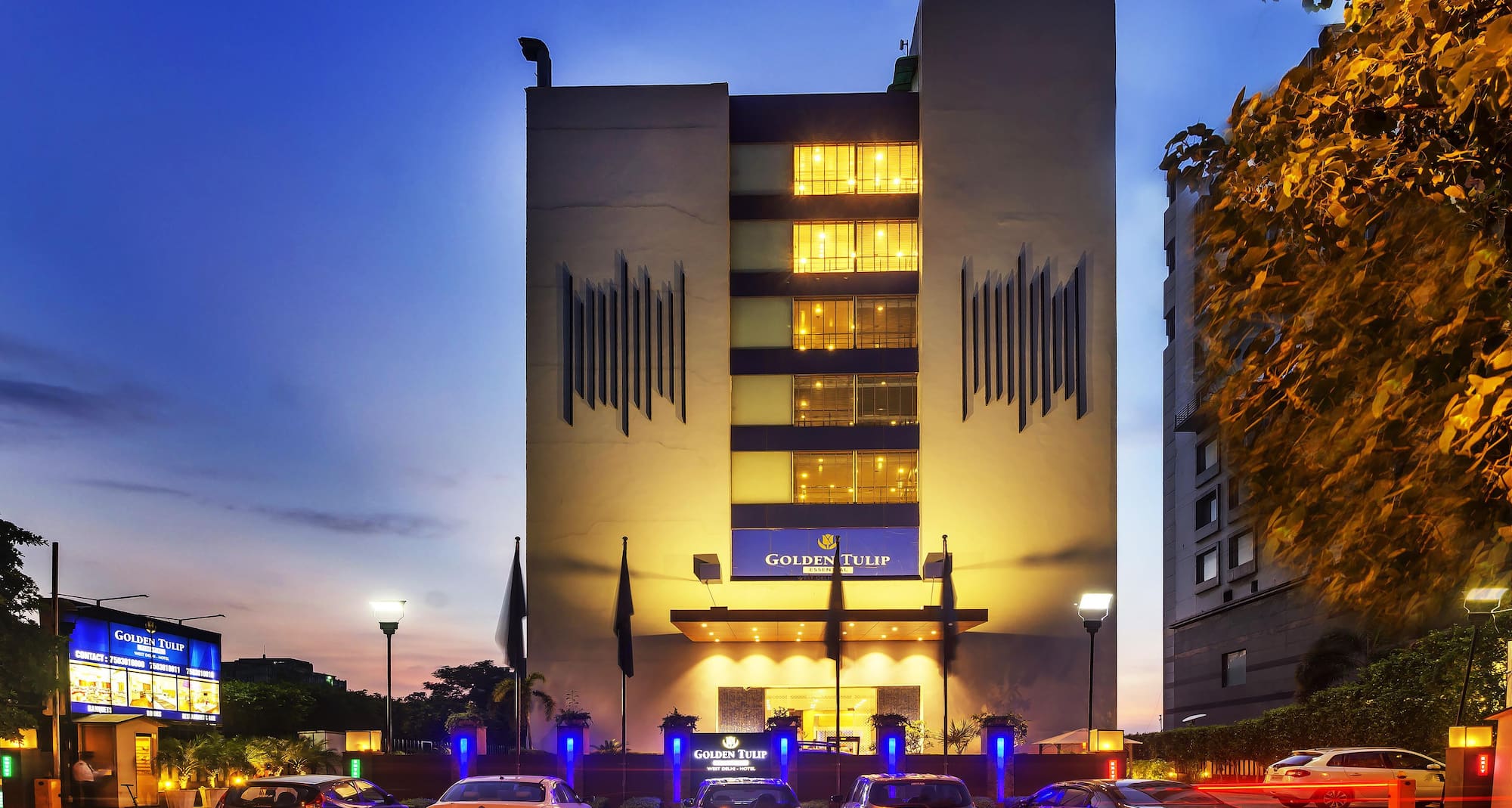 Golden Tulip Hari Nagar - Vista para o exterior