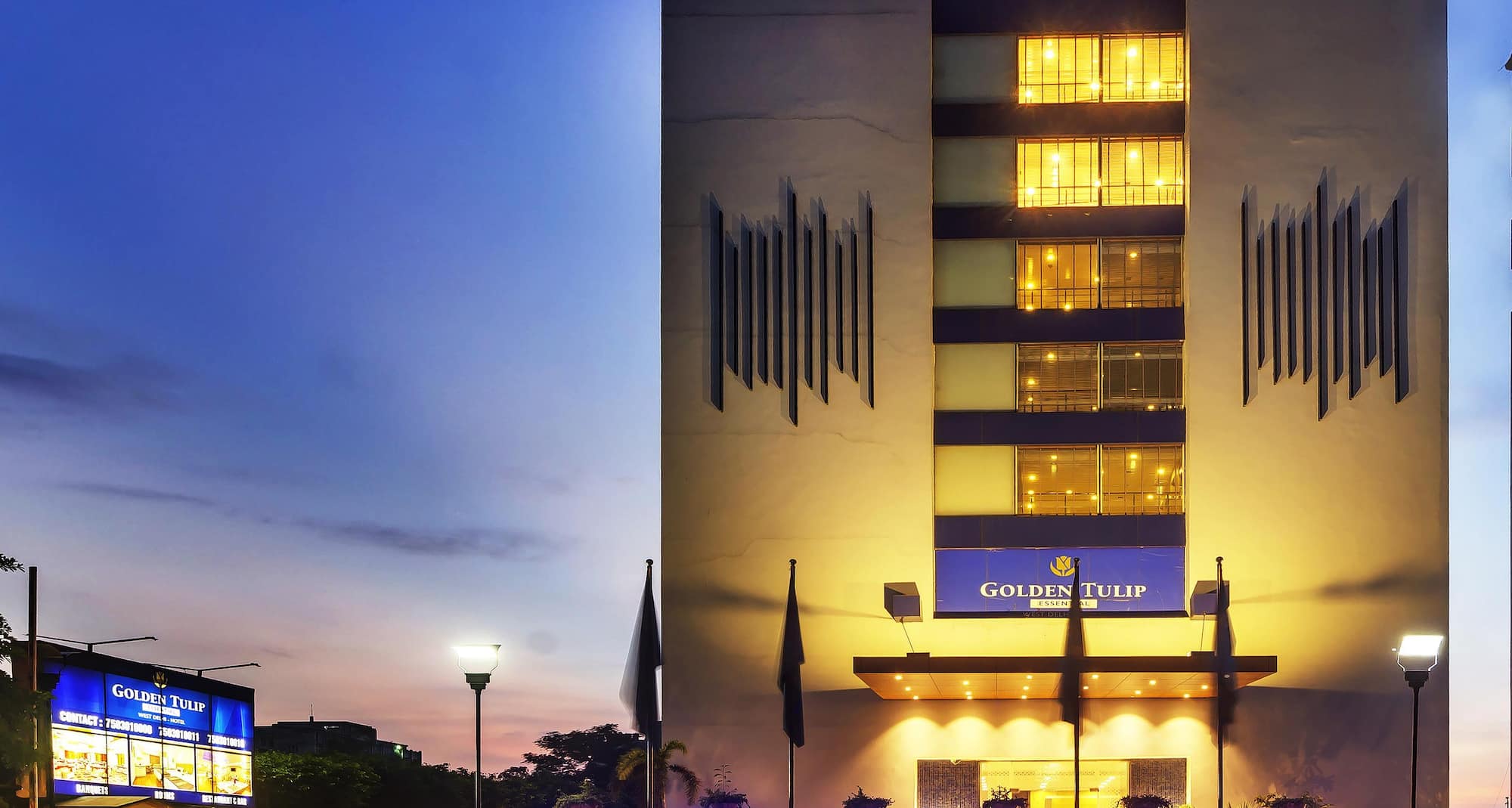 Golden Tulip Hari Nagar - Vista para o exterior