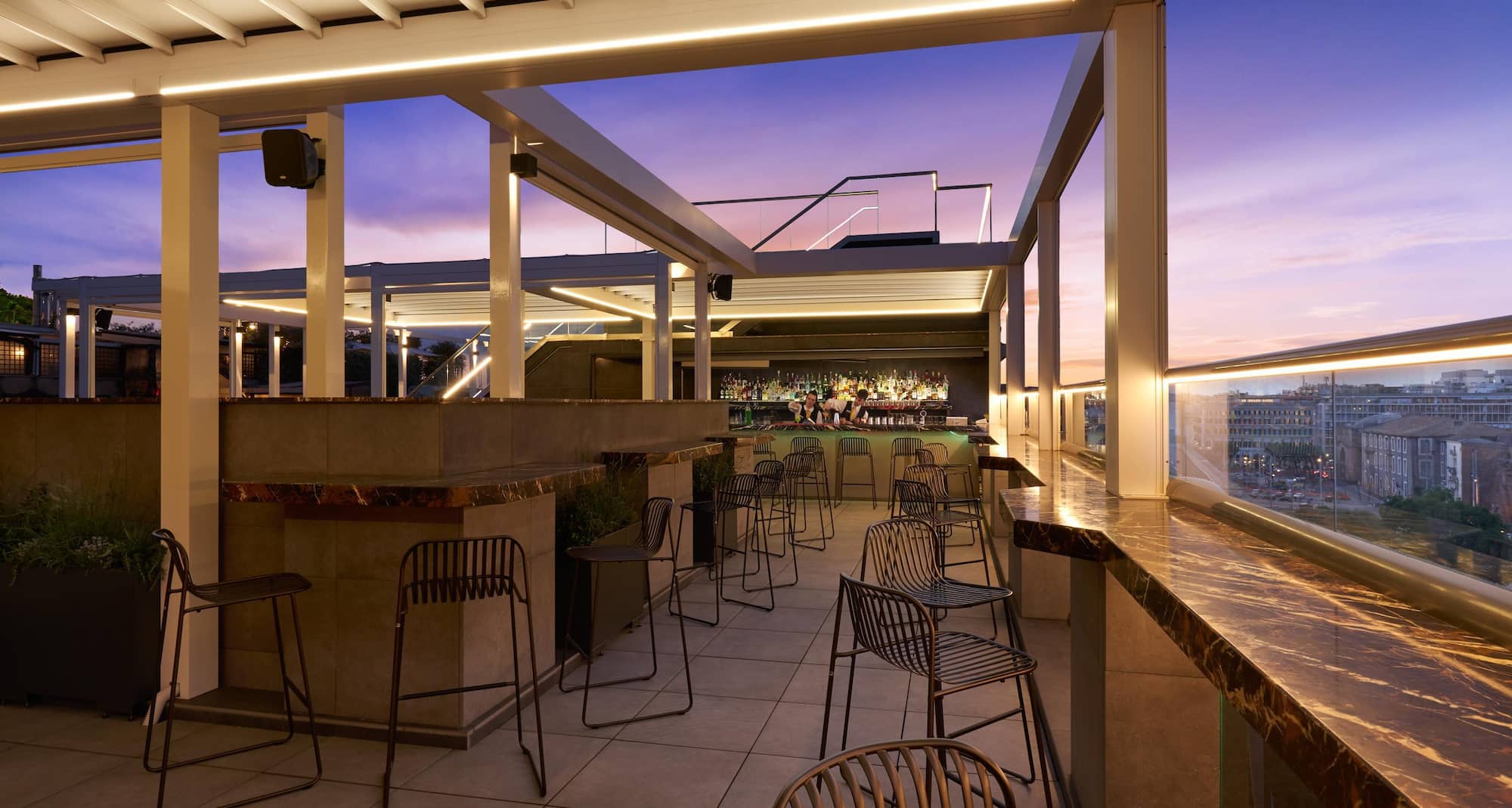 Golden Tulip Rome Piram - Bar / Lounge