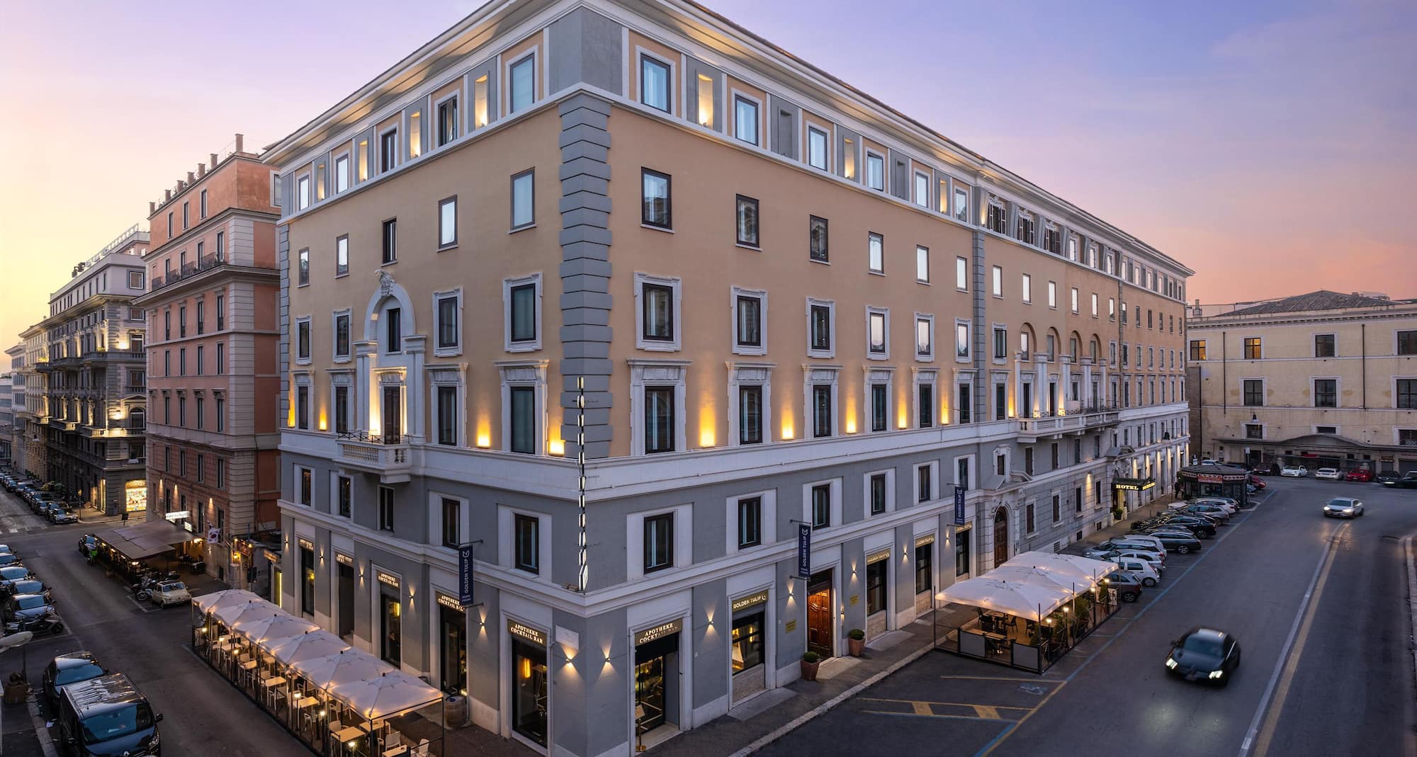 Golden Tulip Rome Piram - Area esterna