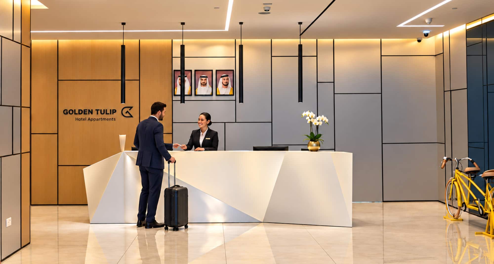 Golden Tulip Sharjah - منظر البهو