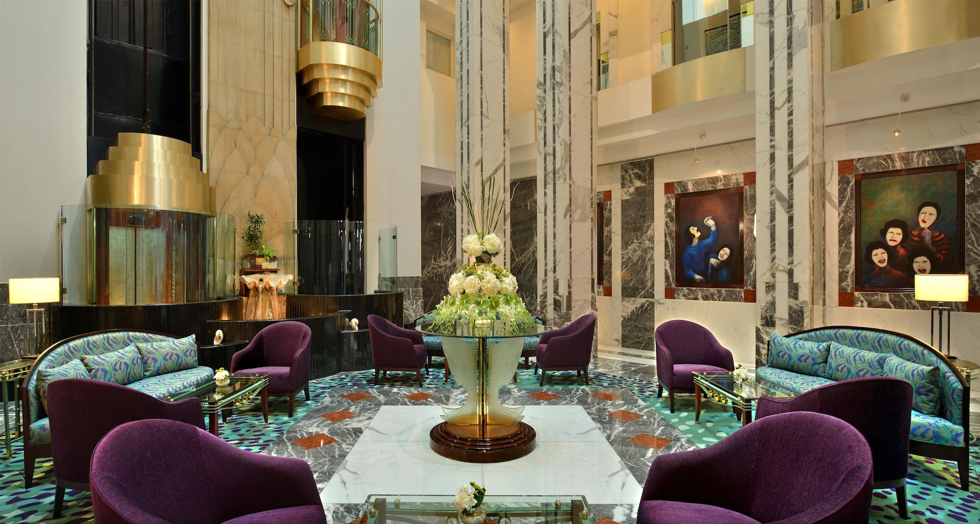 Hotel Marine Plaza Mumbai - Lobby