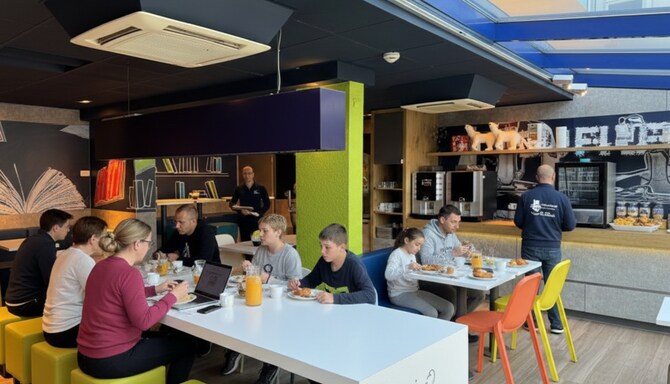 KYRIAD DIRECT LYON NORD – Dardilly - Kyriad DIRECT Dardilly Lyon Breakfast buffet