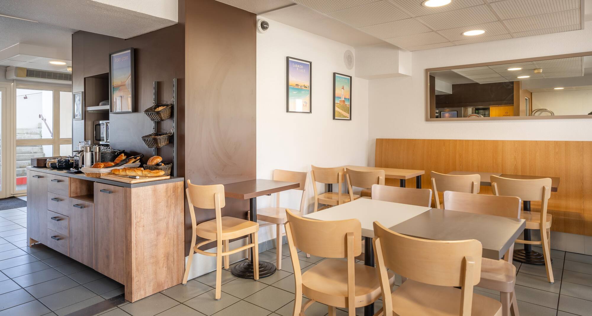 Kyriad ECO – Lorient Lanester - breakfast room