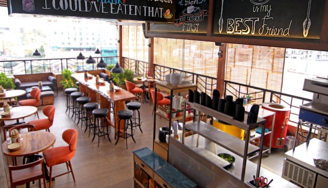 Nirwana Hometel Jaipur - Outdoor Restaurant
