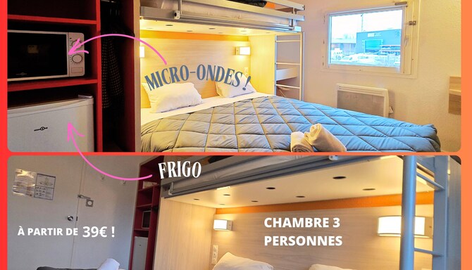 PREMIERE CLASSE ARRAS TILLOY LES MOFFLAINES - Quarto / Alojamentos