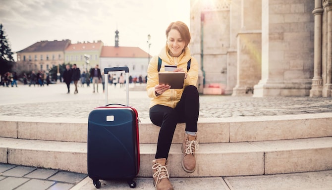 Radisson Rewards Brand - woman traveling