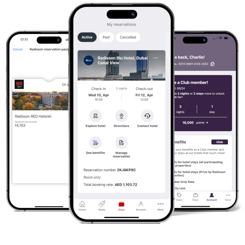 Radisson Rewards - web, app and offers - BRUZT RR New image Final Screens xpx