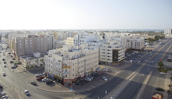 Royal Tulip Muscat - View from hotel