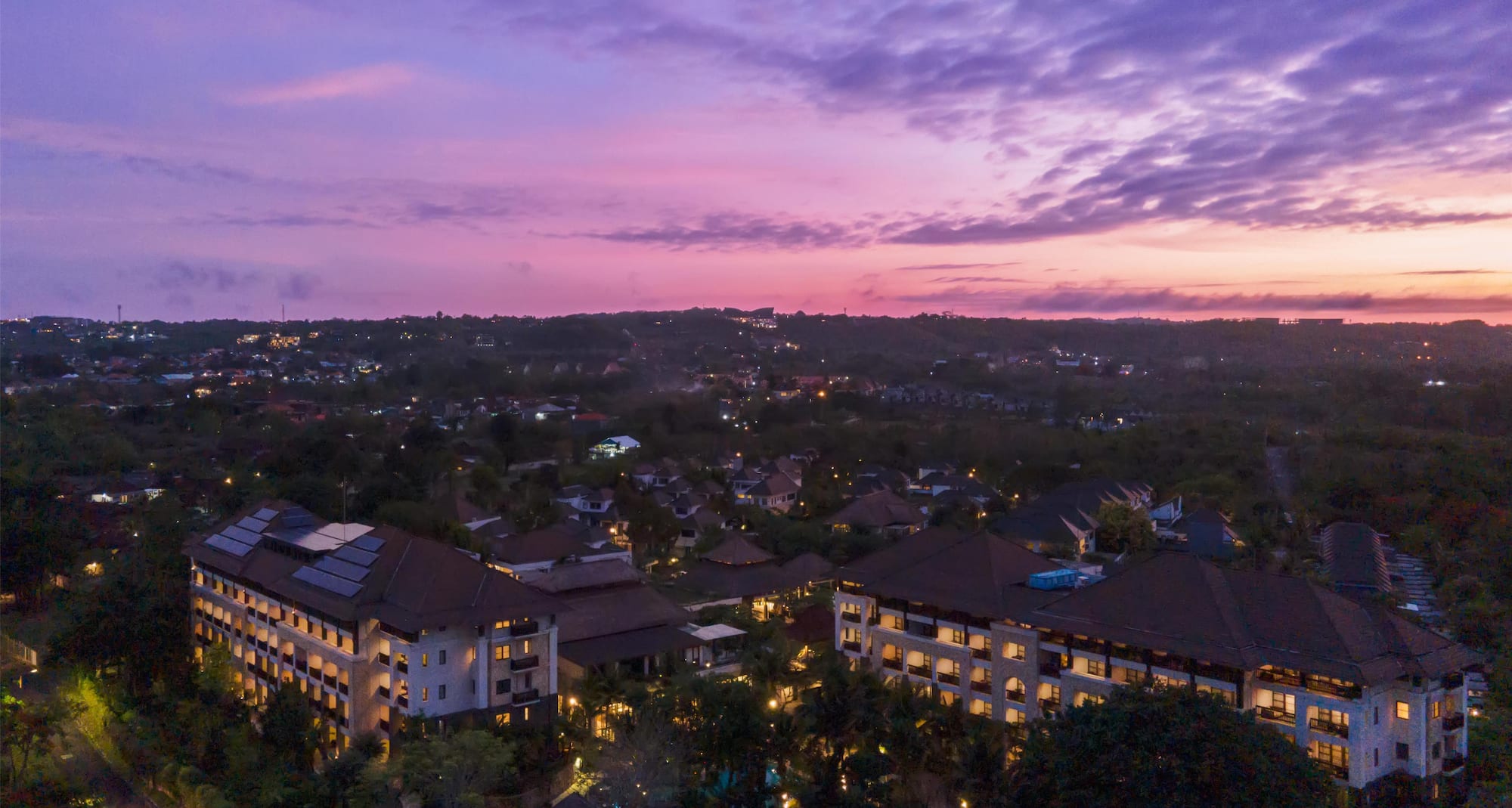 Royal Tulip Springhill Resort Jimbaran - Arearial View