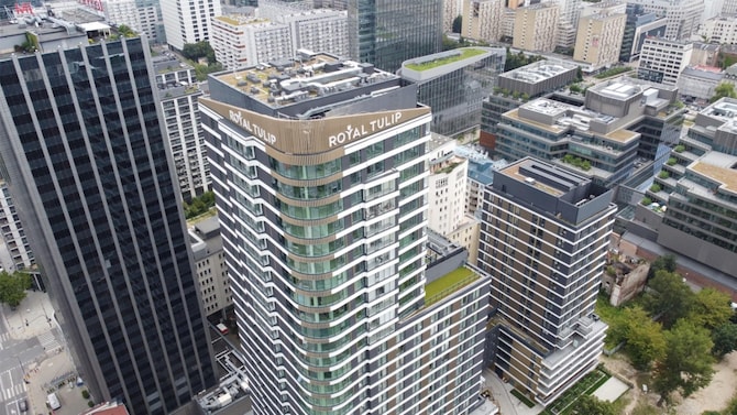 ROYAL TULIP WARSAW APARTMENTS - RTWA OBIEKT Z ZEWN TRZ b