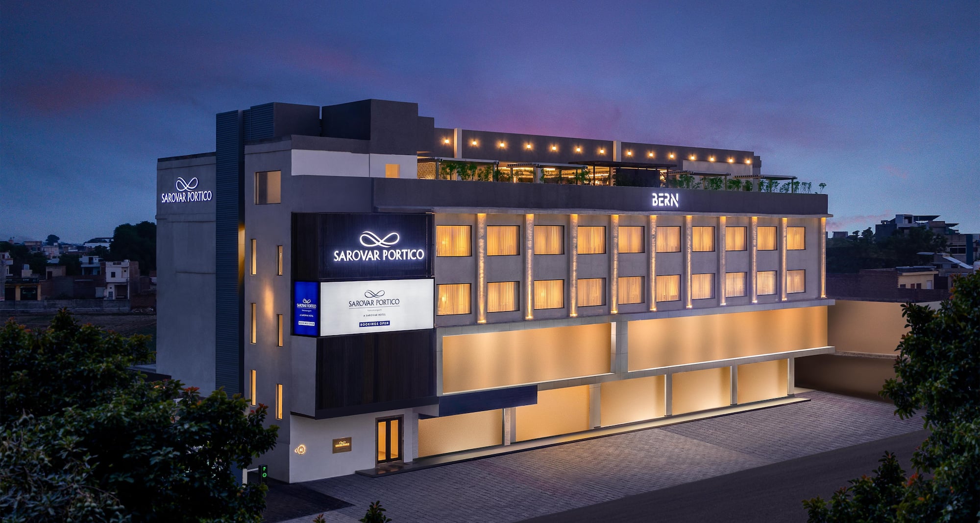 SAROVAR PORTICO HANUMANGARH - SPSMH Facade