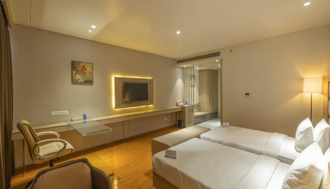 Sarovar Portico Morbi - Twin bed