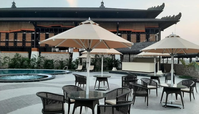 Poolside