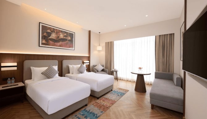 Skywings Sarovar Portico Mathura - DELUXE ROOM TWIN BED Skywings Sarovar Portico Mathura