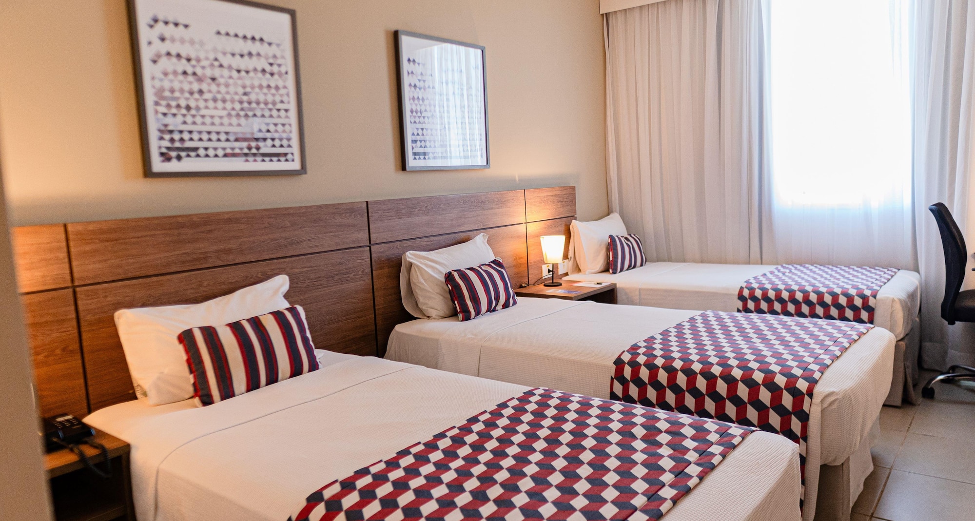 Tulip Inn Campos dos Goytacazes - Standart Room 3 single Beds