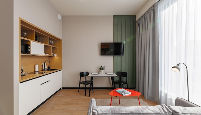 Tulip Residences Lviv - Living room zone